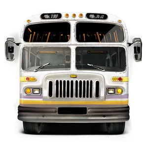 Cartoon Bus At Night PNG Shh96 PNG