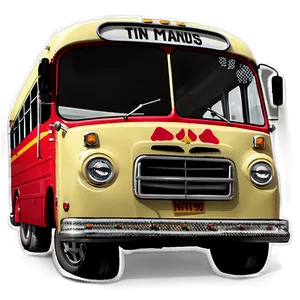 Cartoon Bus Png 06272024 PNG image