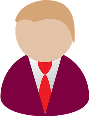 Cartoon Businessman Icon