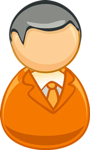 Cartoon Businessman Icon