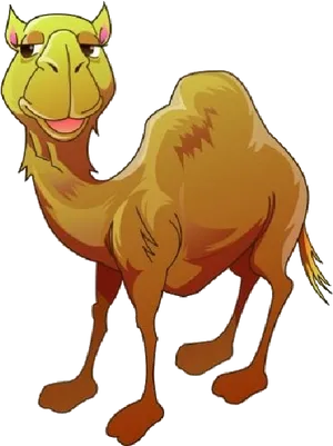 Cartoon Camel Smiling.png