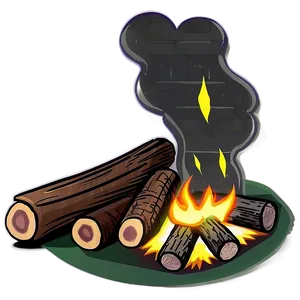 Cartoon Campfire Image Png 06122024 PNG image