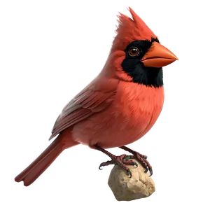 Cartoon Cardinal Bird Png 06252024 PNG image