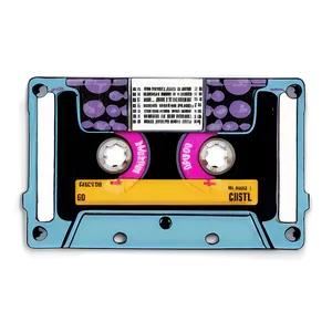 Cartoon Cassette Tape PNG Wll PNG