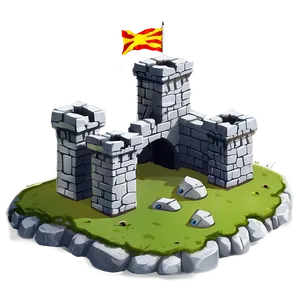 Cartoon Castle Ruins Png 27 PNG image