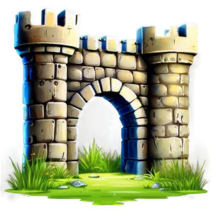 Cartoon Castle Ruins Png 29 PNG image