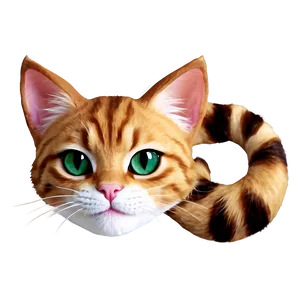 Cartoon Cat Ear Image Png Qev PNG image