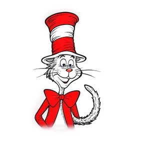 Cartoon Cat In The Hat Png 23 PNG image