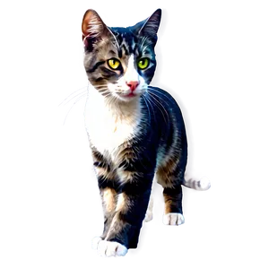 Cartoon Cat PNG Emc99
