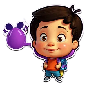 Cartoon Character Stickers Png 89 PNG image