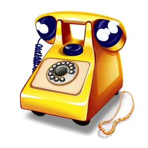 Cartoon Character Telephone Png 61 PNG image