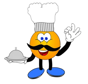 Cartoon Chef Character PNG image