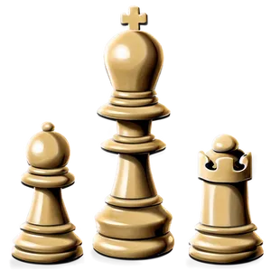 Cartoon Chess Pieces Characters PNG Rlg59 PNG