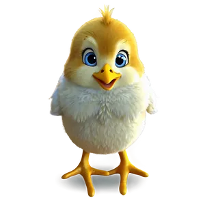 Cartoon Chick PNG Qep