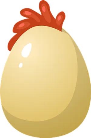 Cartoon Chicken Egg PNG image