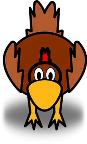 Cartoon Chicken Graphic PNG image