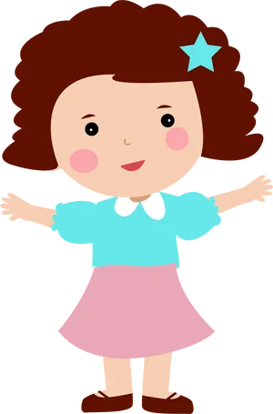 Cartoon Child Star Hairclip.png