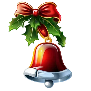 Cartoon Christmas Bells PNG 06122024