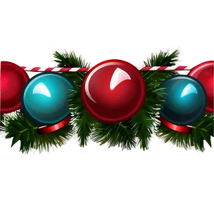 Cartoon Christmas Lights Garland Png Nuu33 PNG image