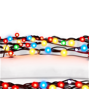 Cartoon Christmas Lights Path Png Phl79 PNG image