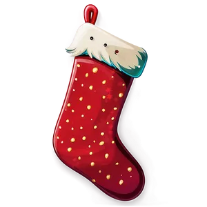 Cartoon Christmas Stocking PNG Hfn57 PNG