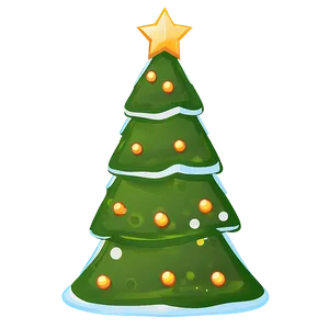 Cartoon Christmas Tree Transparent PNG Jvy