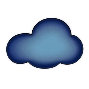 Cartoon Cloud Emoji Png 06272024 PNG image