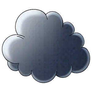 Cartoon Cloud In Different Shapes PNG 05252024 PNG