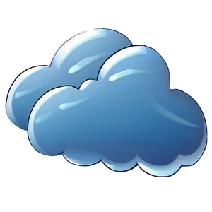 Cartoon Cloud Png 3 PNG image