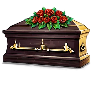 Cartoon Coffin Png 05242024 PNG image