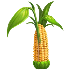 Cartoon Corn Stalk PNG 83