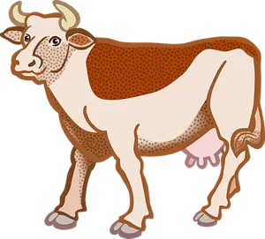 Cartoon Cow Illustration
