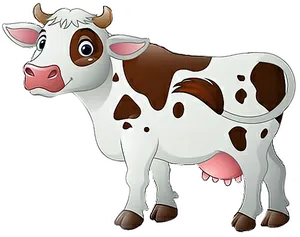 Cartoon Cow Illustration