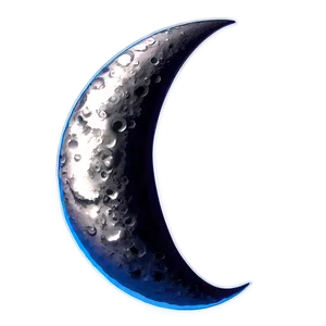 Cartoon Crescent Moon PNG 59