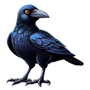Cartoon Crow PNG Hhq9