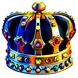 Cartoon Crown C PNG image