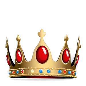 Cartoon Crown For Prince Png 33 PNG image