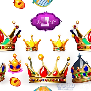 Cartoon Crown For Queen PNG Bim87 PNG