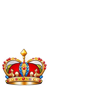 Cartoon Crown With Sparkles PNG 27 PNG