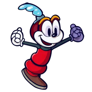 Cartoon Cuphead Action Png 05212024 PNG image