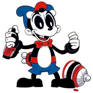 Cartoon Cuphead Action PNG 80 PNG