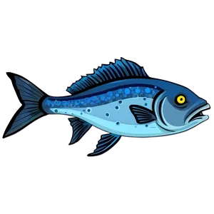 Cartoon Dead Fish Png 6 PNG image