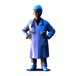 Cartoon Doctor And Medical Team PNG 06262024 PNG