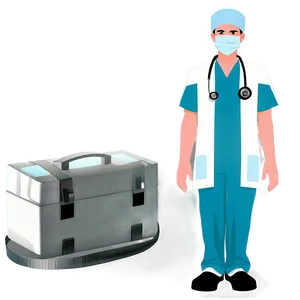 Cartoon Doctor And Nurse Png 06262024 PNG image