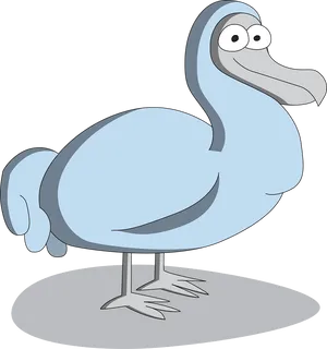 Cartoon Dodo Bird Illustration PNG image