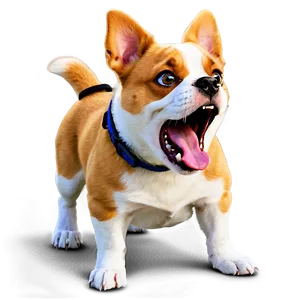 Cartoon Dog Barking Png 90 PNG image