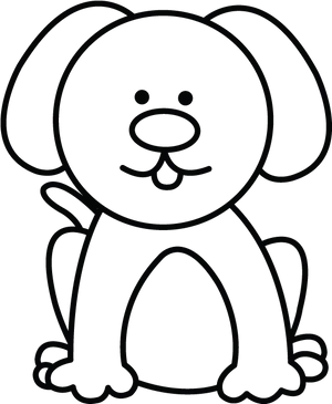 Cartoon Dog Drawing
