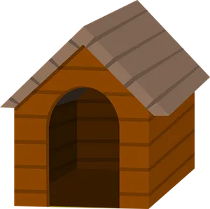 Cartoon Dog House Graphic
