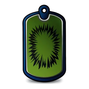 Cartoon Dog Tag PNG 06122024