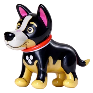 Cartoon Dog Toy PNG 06132024